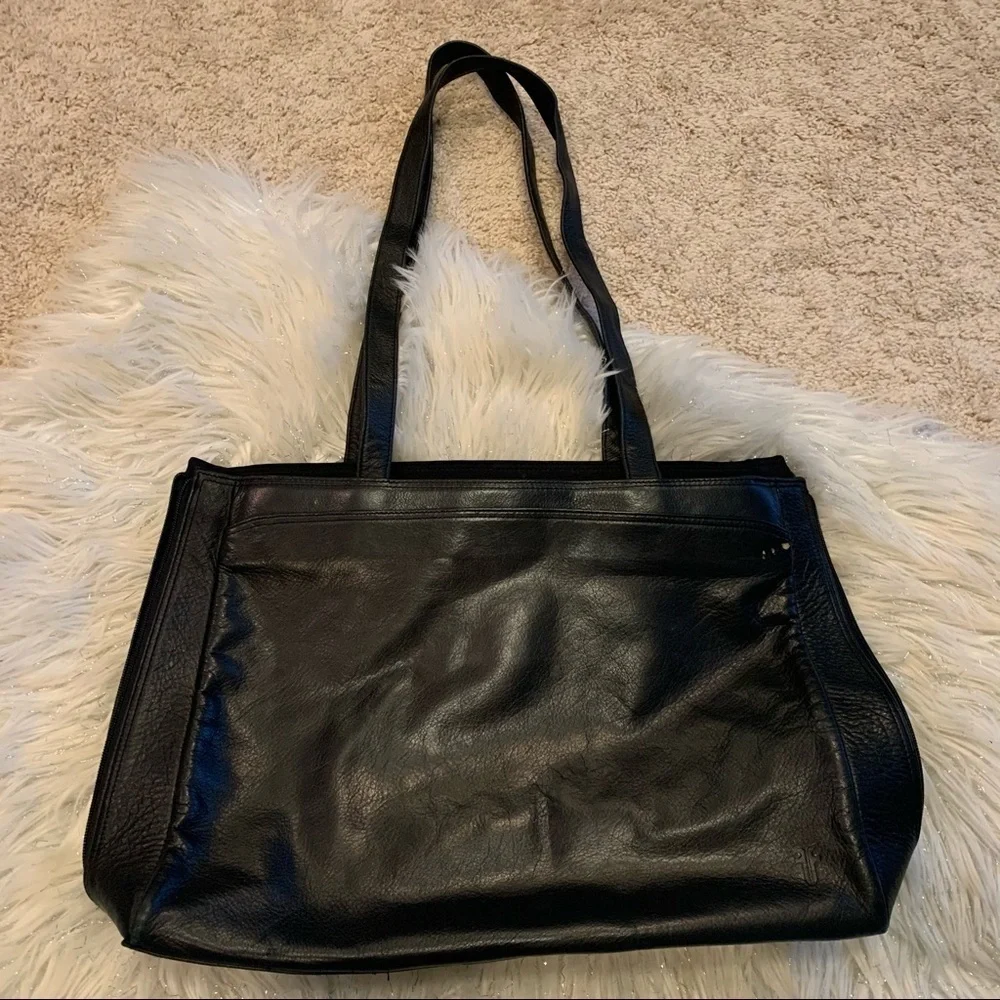 Frye Leather Zip Around Lap Top/Briefcase